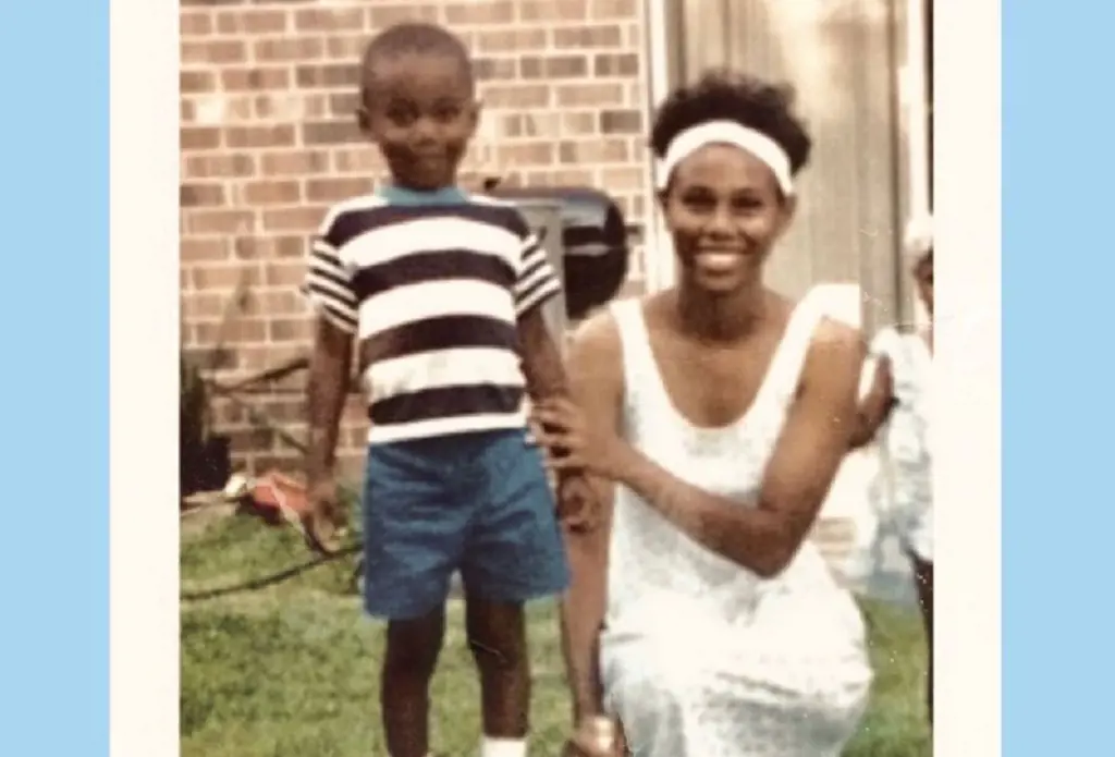 Marcel Spears shared this image with is mother on Mother's Day 