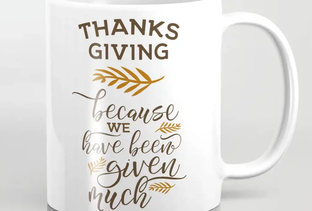 Thanksgiving mugs