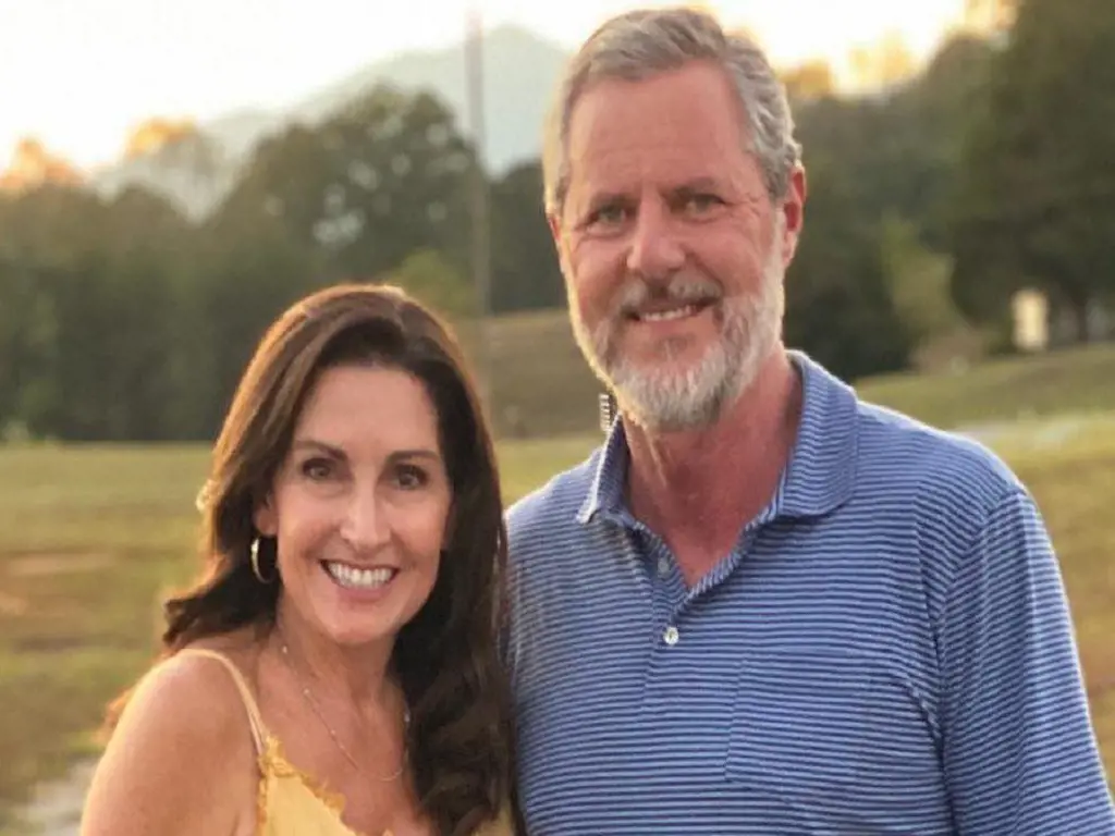 Jerry Falwell Jr. along with his wife, Becki Falwell.