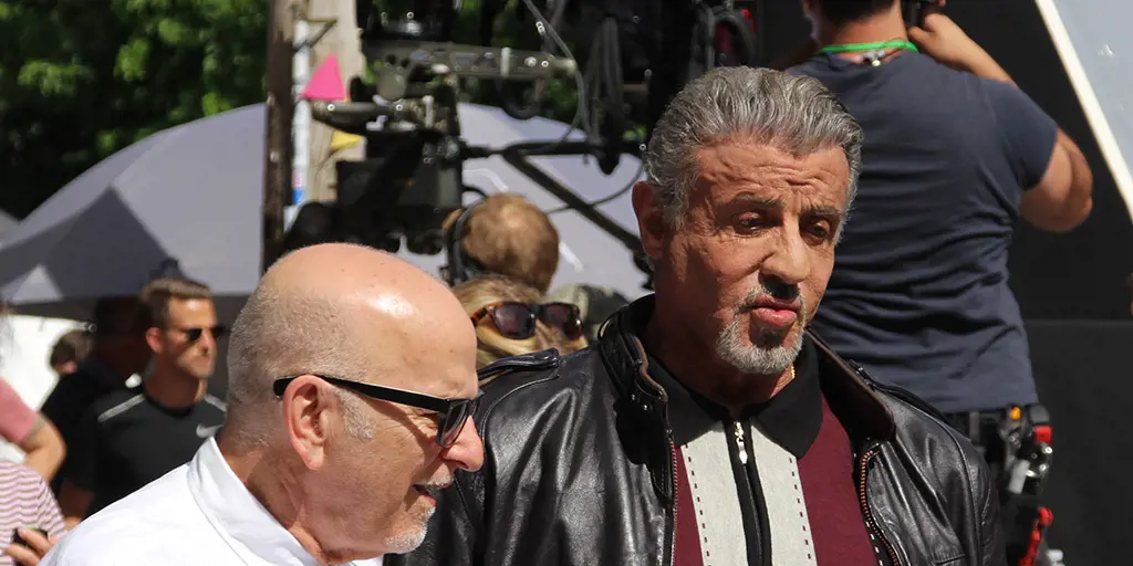 Sylvester Stallone on set of Tulsa King in Brooklyn - May 18, 2022