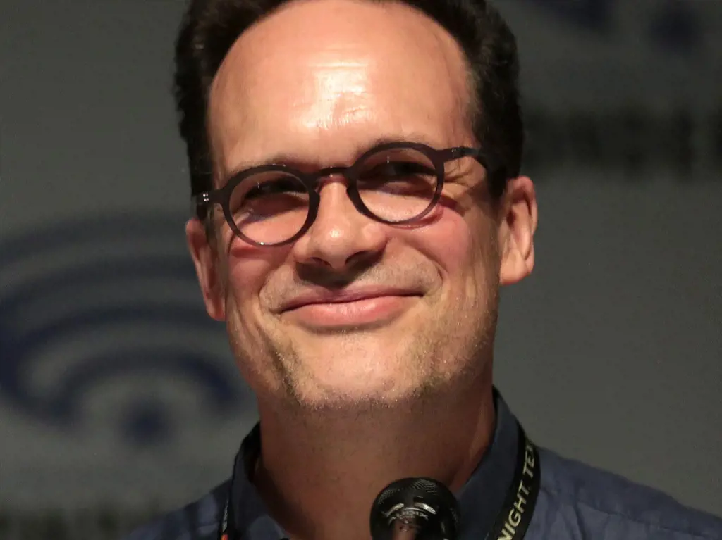 American actor Karl Diedrich Bader credited as Grizzled Narrator in the Weird: The AI Yankovic