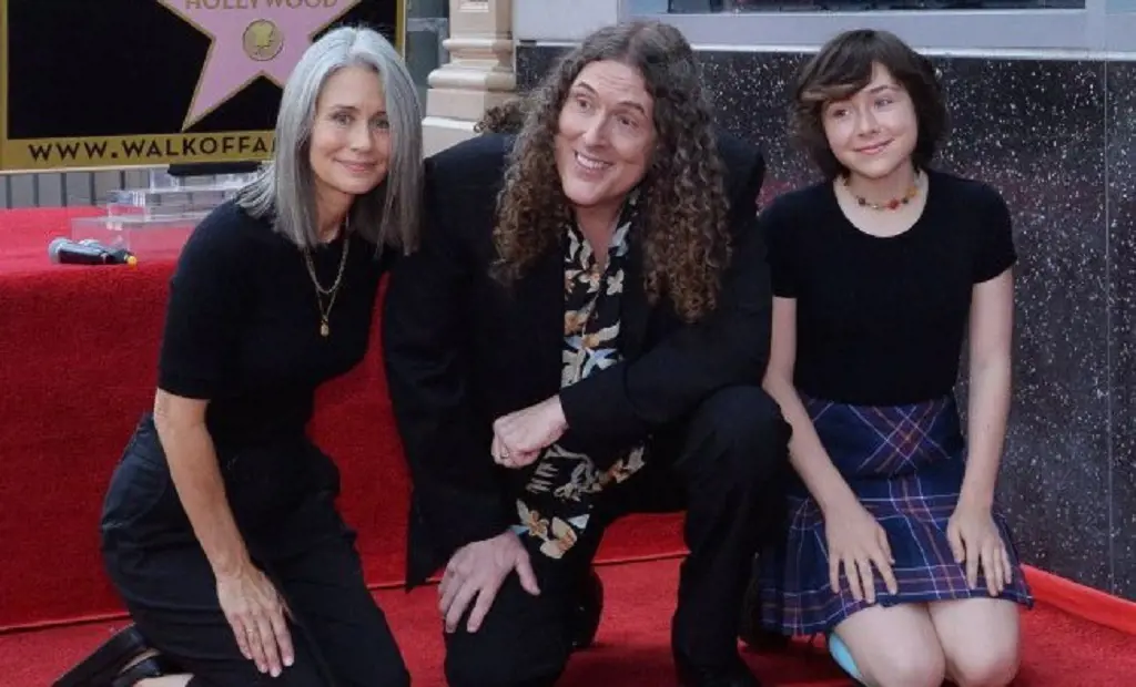 'Weird Al' Yankovic is honored with a star on the Hollywood Walk of Fame in Los Angeles