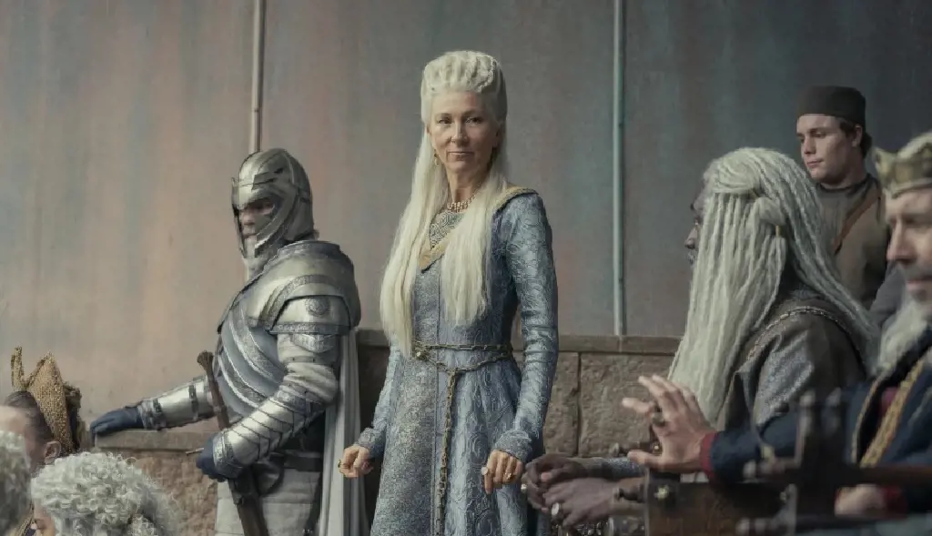 Lord Corlys is married to Princess Rhaenys Targaryen, and they have two children: Laena and Laenor Velaryon.