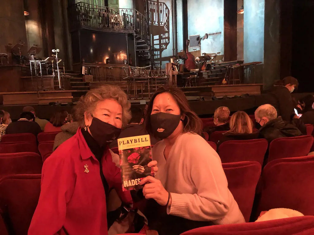 With her mother, Cindy Hsu visited Hadestown.