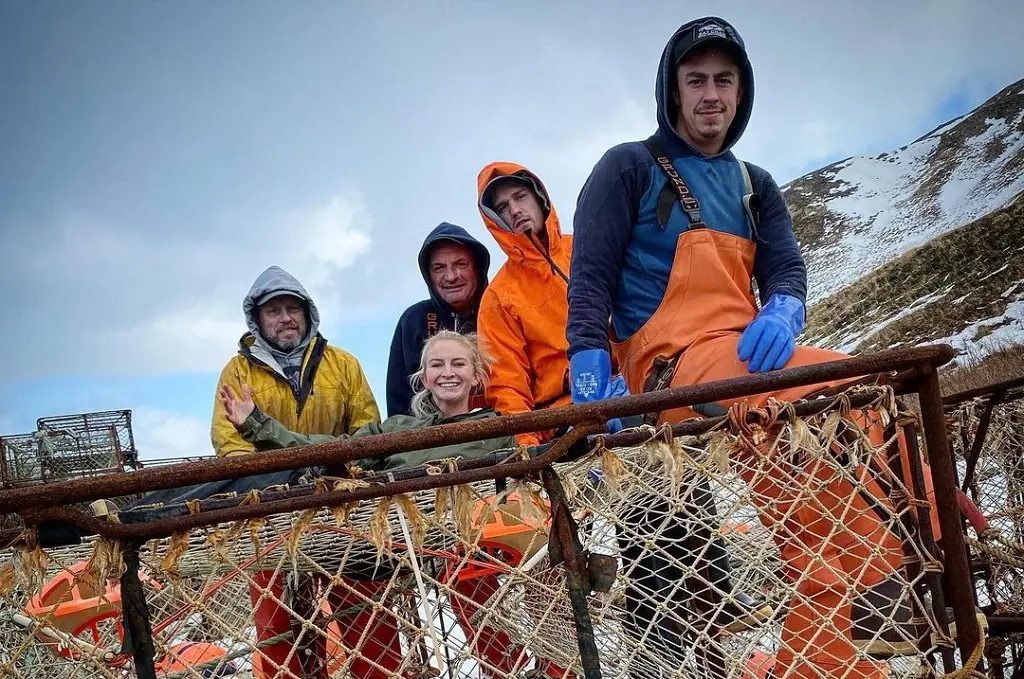 Mandy posted an incredible Deadliest Catch image to her Instagram.