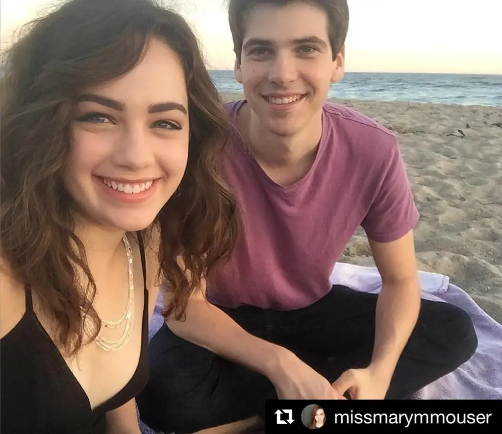 Mary Mouser and Brett Pierce has been going strong since 2016 