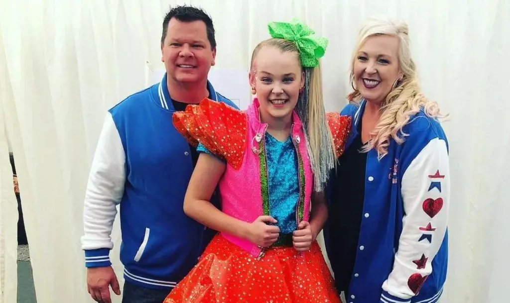 Jojo Siwa with her father and mother