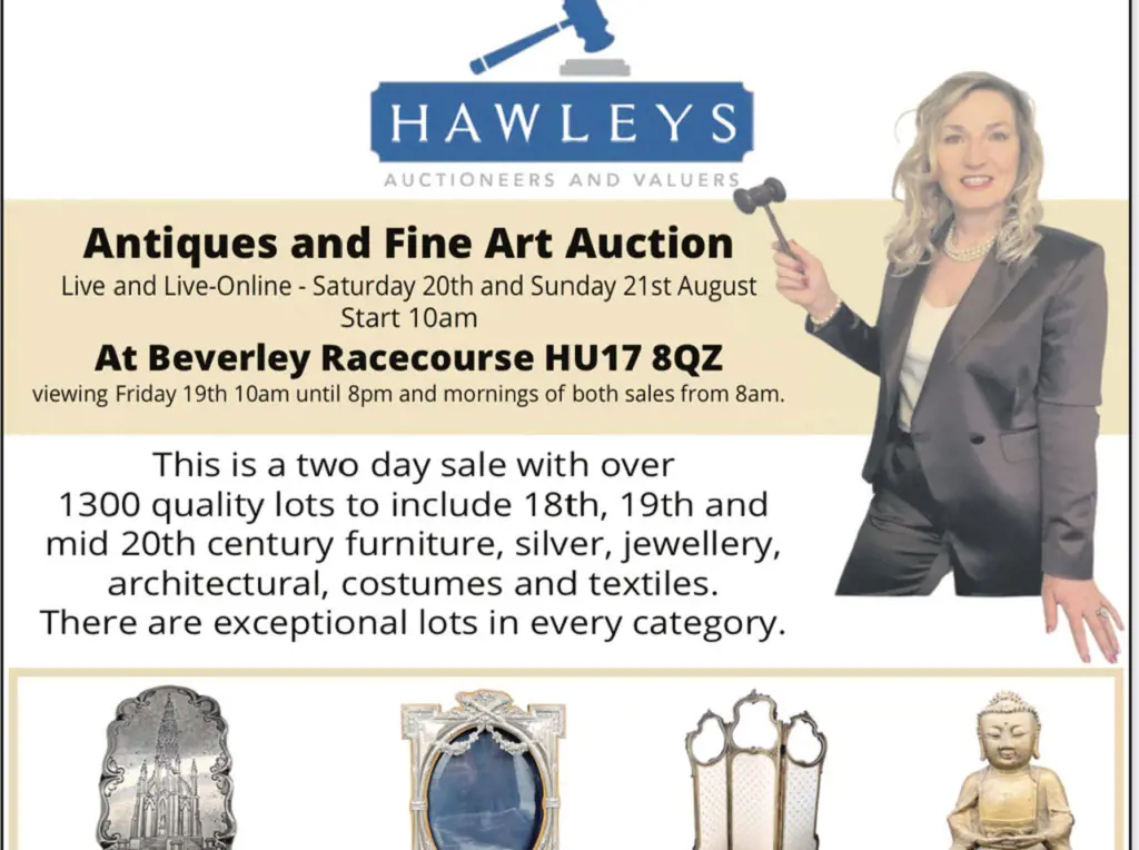 Caroline Hawley shared a few highlights from the August auction