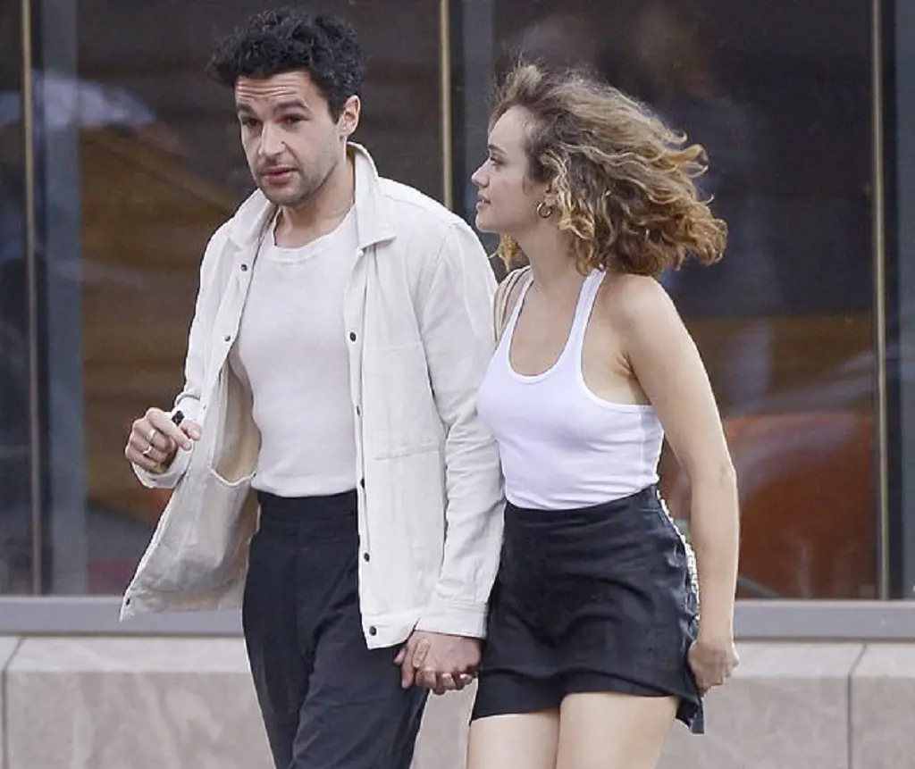 Olivia Cooke enjoyed a day out with boyfriend Christopher Abbott in New York