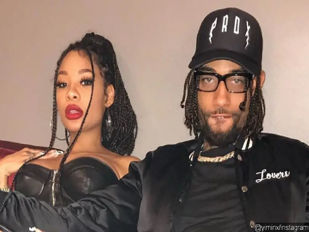 PnB Rock along with his girlfriend, Stephanie Sibounheuang.