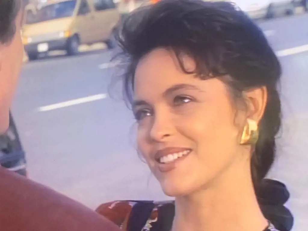 Mary Page Keller, an American actress, young look in the 1990s