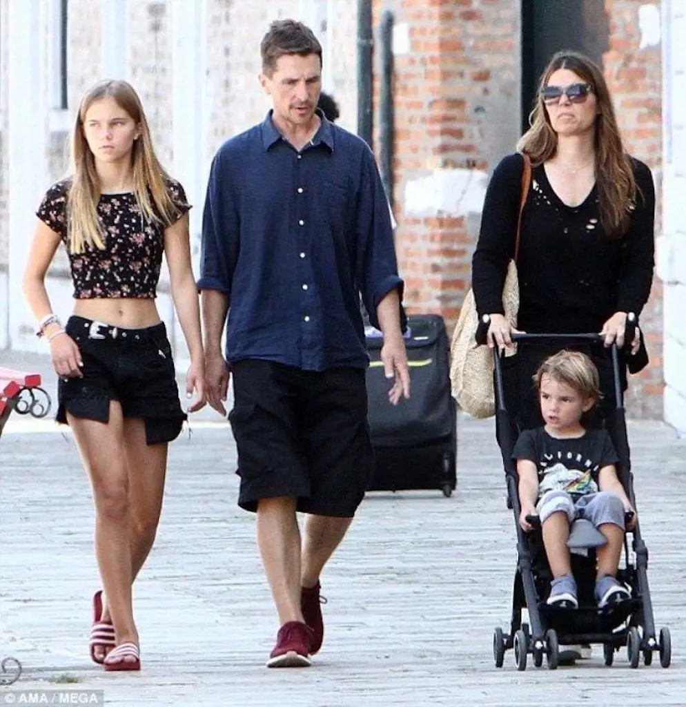 Emmeline Bale with her family