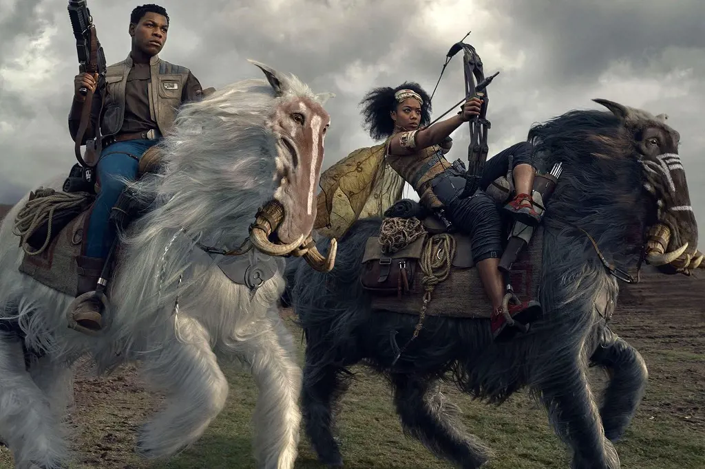 Naomi Ackie along with Kevin Maher played horse-riding archer in Star Wars galaxy