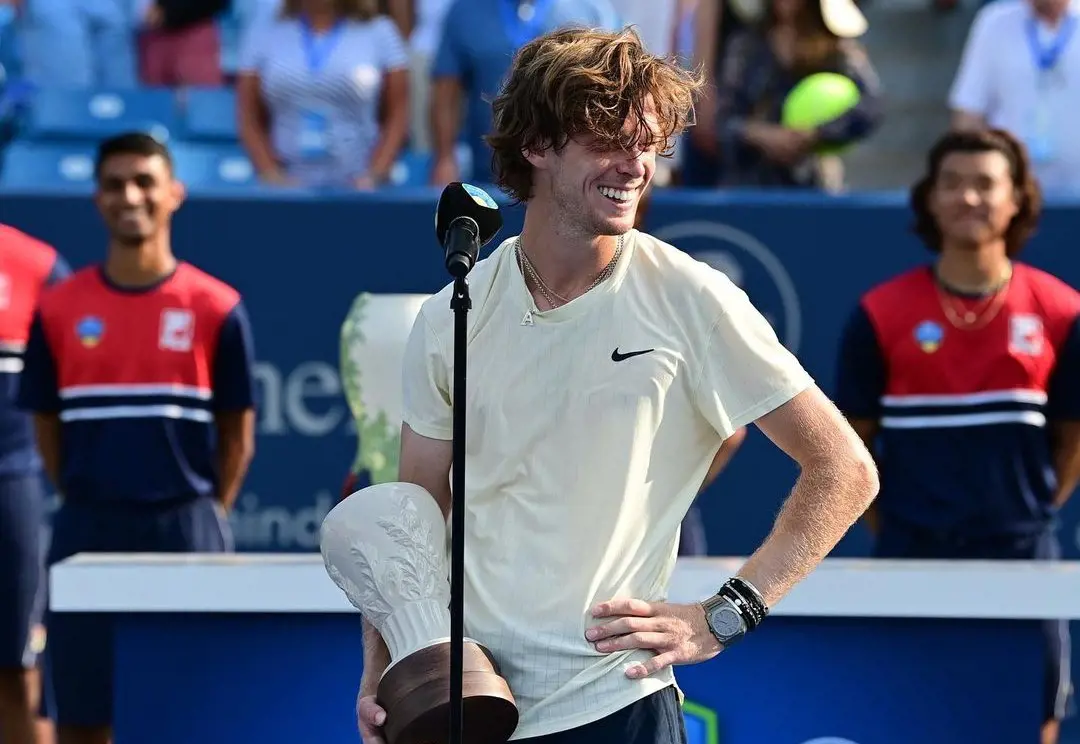 Andrey Rublev playing in the 2nd ATP Masters 1000 final  with his former Junior league friend, he feels grateful to be the part of the tournament