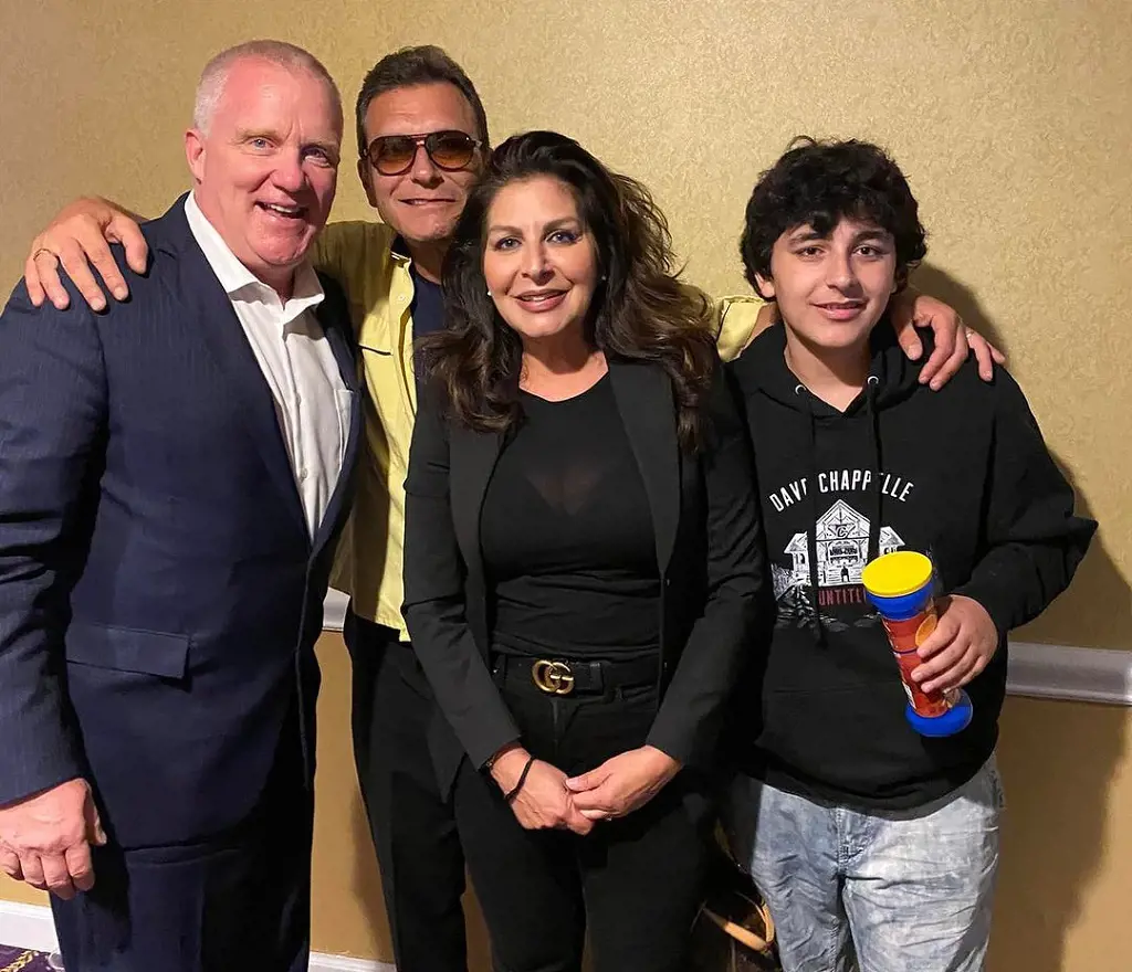 When an old friend like Anthony Michael Hall shows up to your event in Atlantic City, Luca stated It's Weird Science!