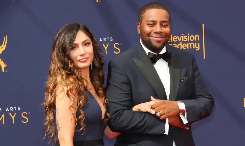 Kenan Thompson with his wife Christina Thompson, the couple are reportedly splitting up, Image via Getty/Paul Archuleta/FilmMagic