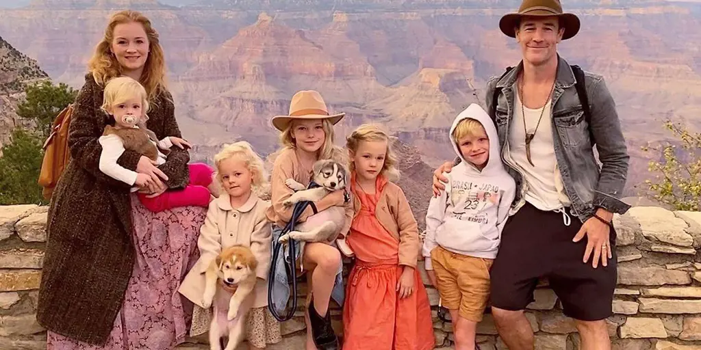 James Van Der Beek And Kimberly Share Five Children Togetherr