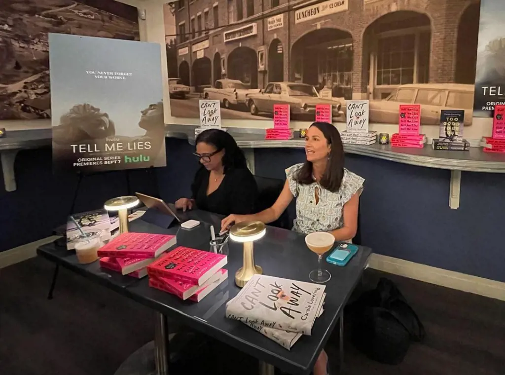 Tell me Lies novel signing before series premiere on 9/7