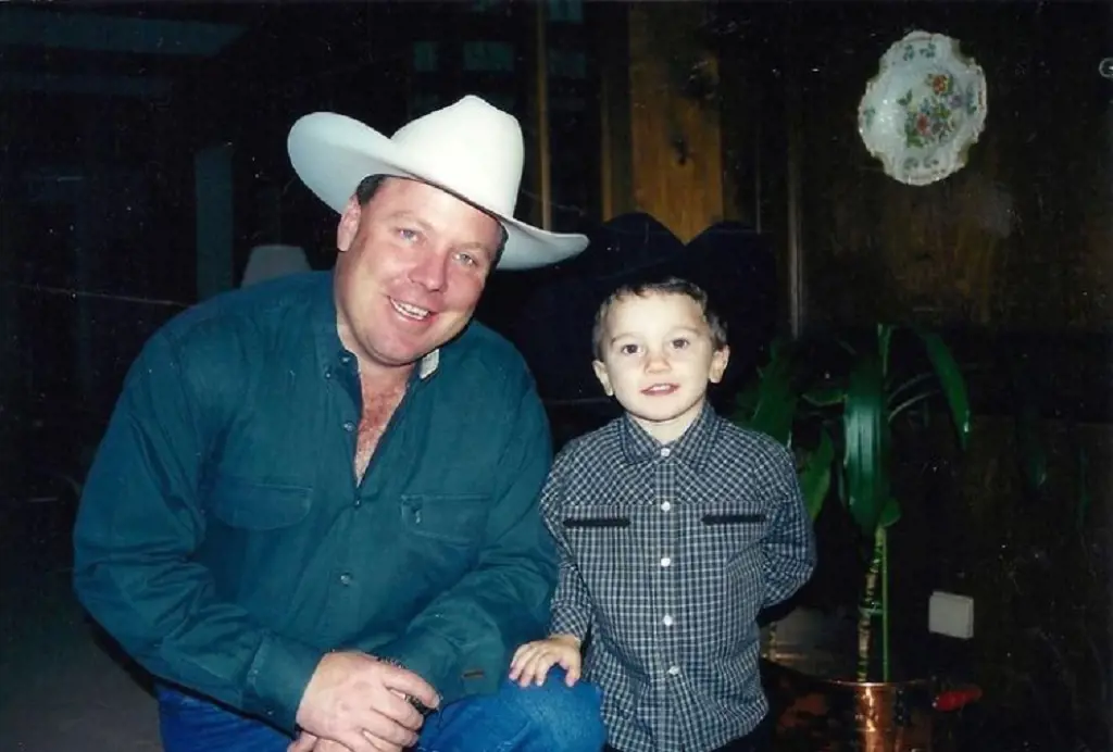 Drake Milligan posted a picture from his childhood with his dad and wished him Father's day