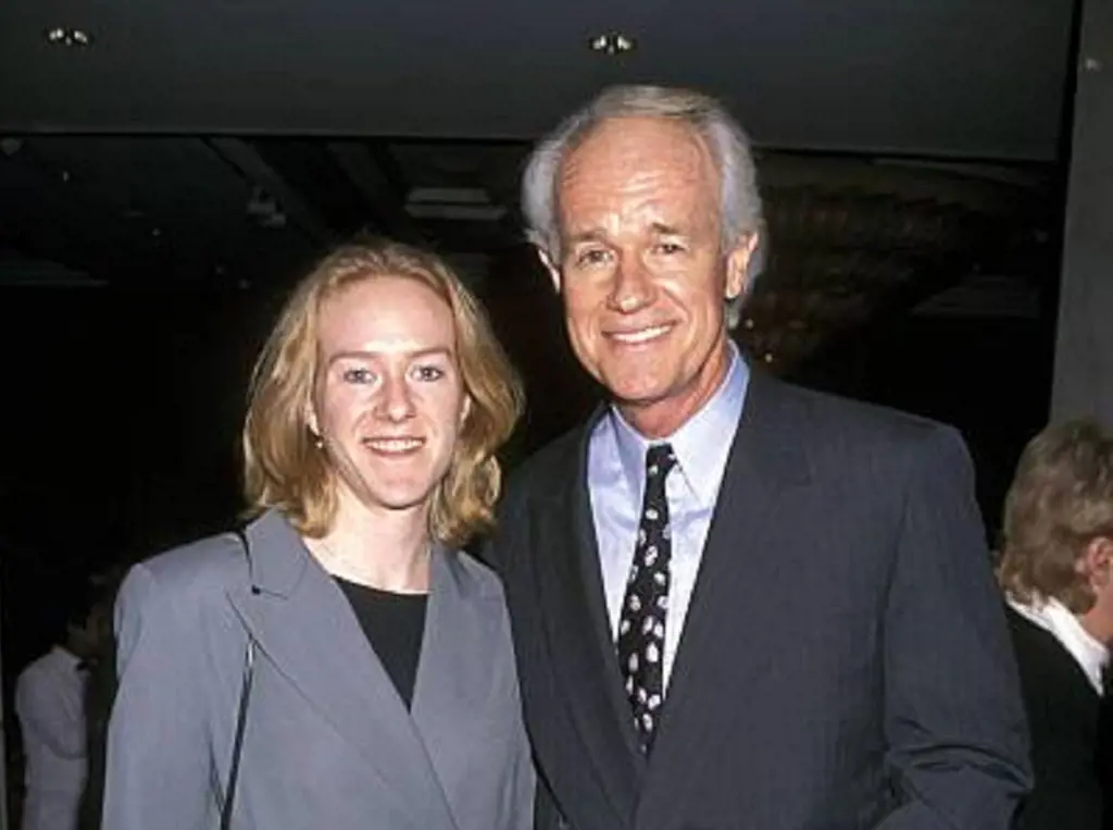 Actor Mike Farrell and his daughter Erin attend the 'Tourette Syndrome Association Honors R