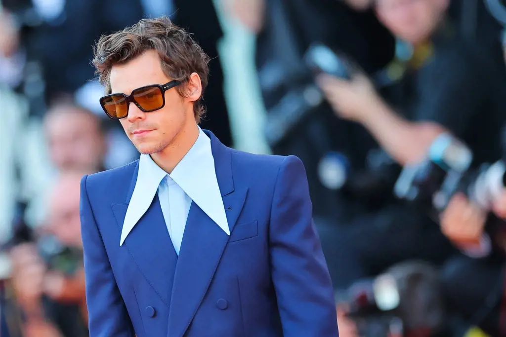 Harry Styles Rocks His Gucci For ‘Don’t Worry Darling’ Premiere at Venice Film Festival 