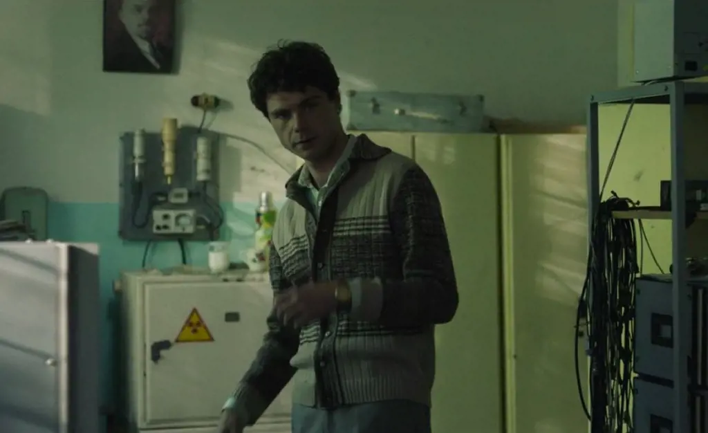 Matthew Needham as Mr. Crowe in Chernobyl mini-series