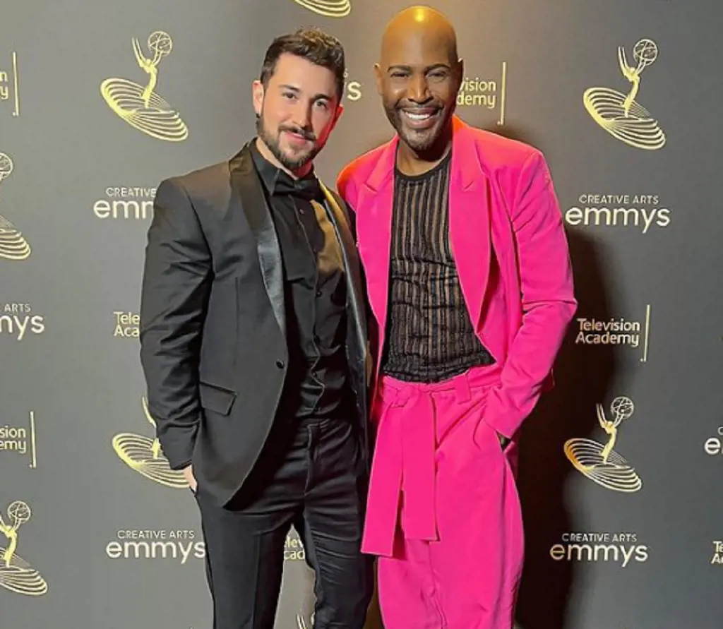Carlos Medel and Karamo attended the Emmys red carpet together