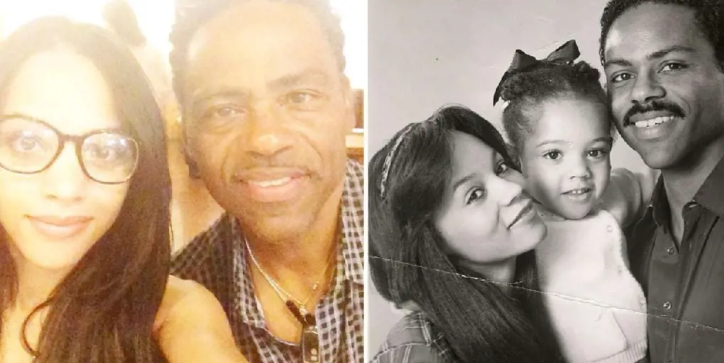 Bianca Lawson with her parents Richard and Denise
