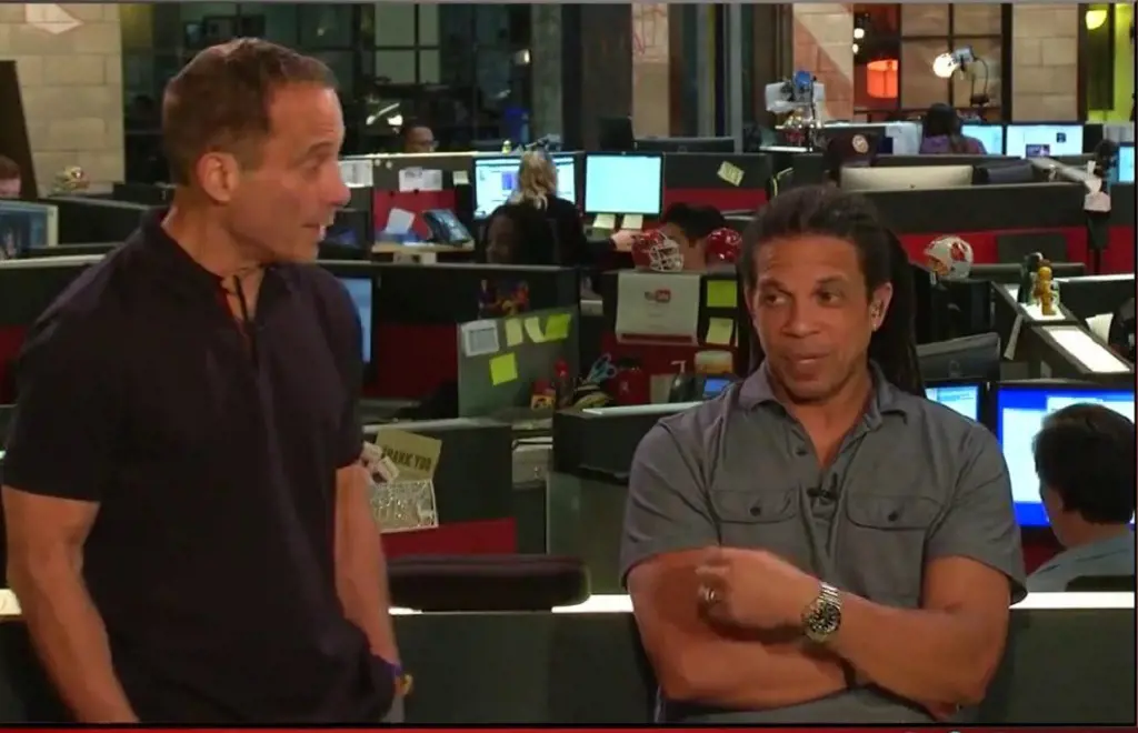 Harvey Levin and Charles Latibeaudiere in TMZ Live (2011)