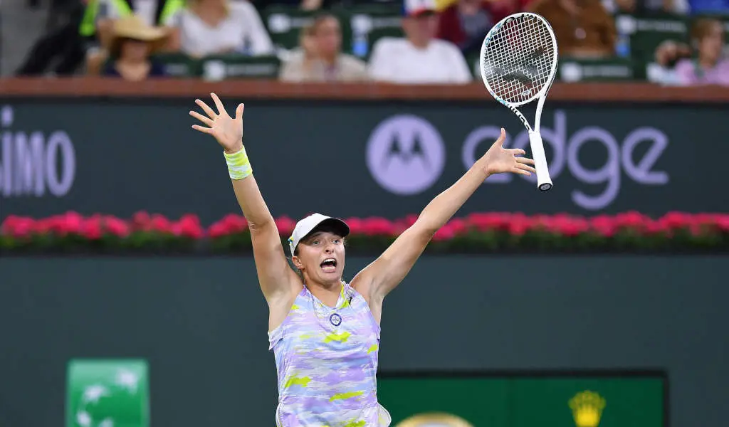 A Second Round Victory At The Miami Open Over Viktorija Golubic Ensured Iga Swiatek The First Polish Woman To Be The WTA World No 1