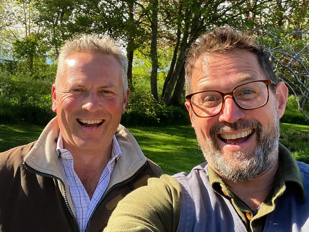  Jules Hudson and Alistair Appleton in Herefordshire for The Escape to the Country