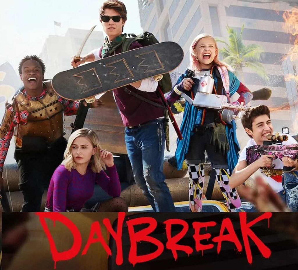 Daybreak blend of soapy teen drama and post apocalyptic horror