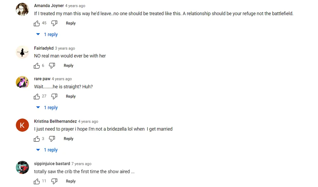 Fans Comment on her video about she being rude towards her husband
