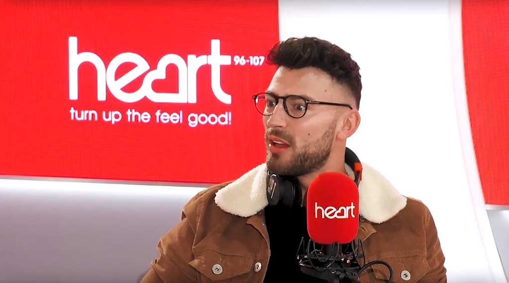 Jake showed off his new teeth on Heart.
