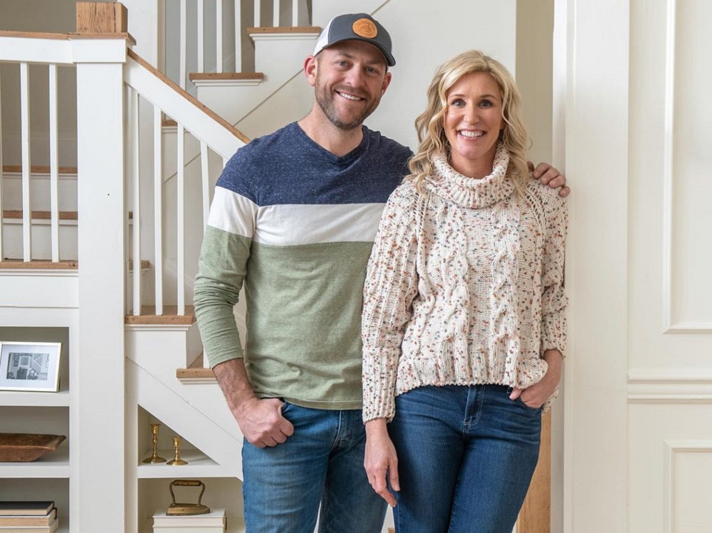 Designer Jenny Marrs worked with her builder husband, Dave, to renovate her parent's 90s house