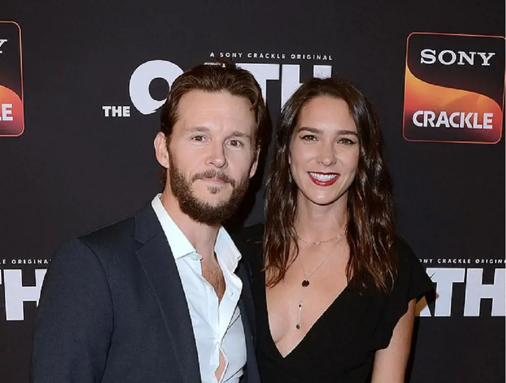 Ryan and Ashley on the premier of The Oath season 2 in 2019