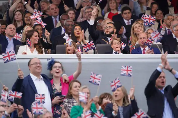 Who Was Sitting In The Royal Box At The Jubilee Concert