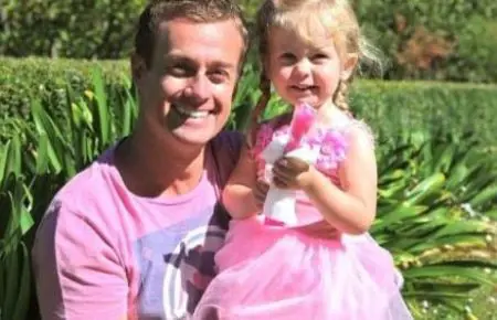 Monique Wright's Husband Tim Scalan with his daughter Ettienne Antony Wright Scanlan