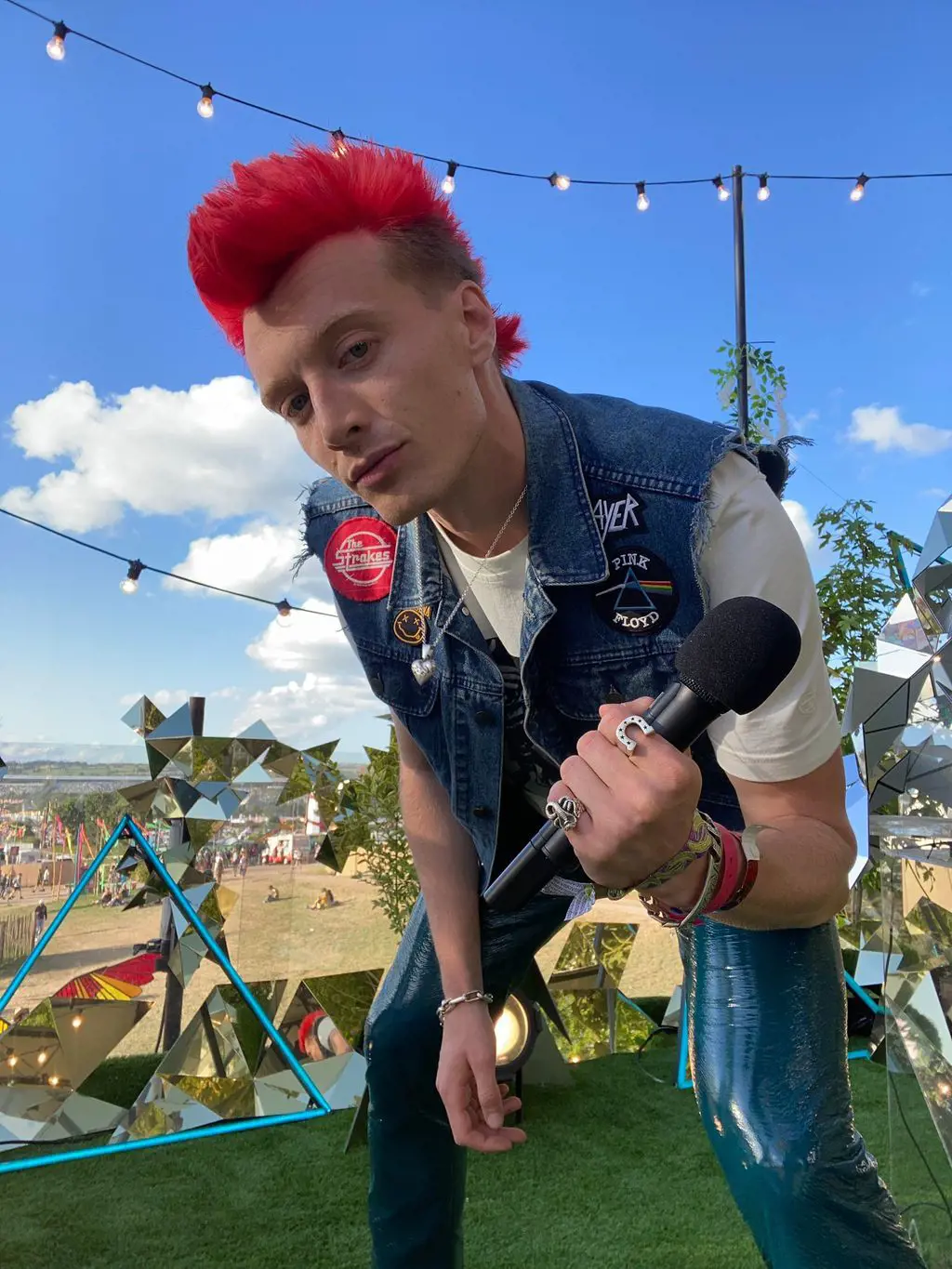Who Is Glastonbury Presenter Jack Saunders With Red Hair?