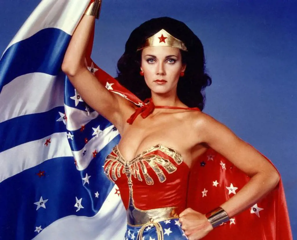 Lynda Carter became eminent after starring as Wonder Woman.
