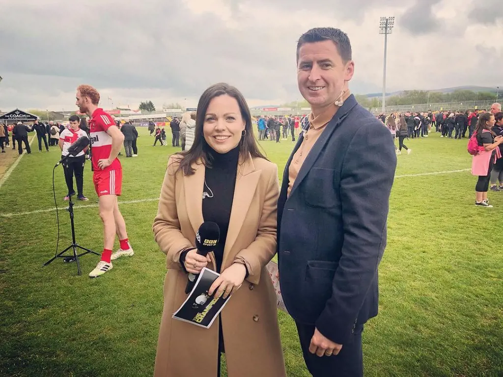 Sarah Mulkerrins is with Conleith Gilligan back to GAA roots