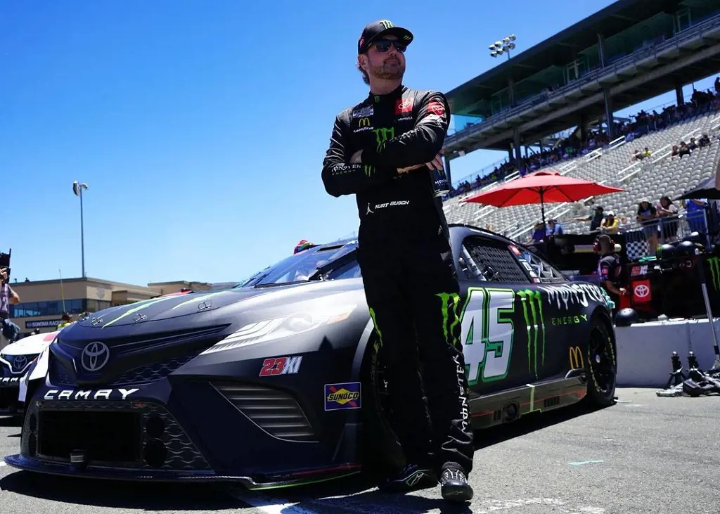 Kurt Busch competes full-time in the NASCAR Cup Series