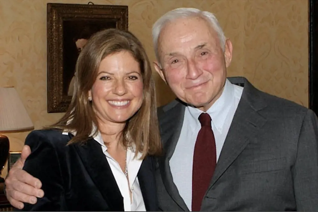 Les Wexner with is wife