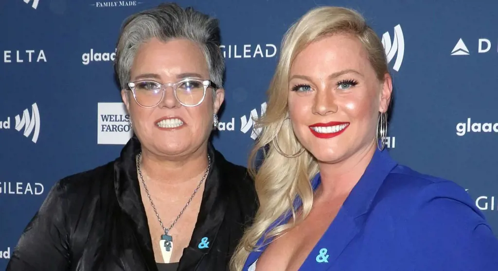 Rosie O'Donnell and her former fiance Elizabeth Rooney 