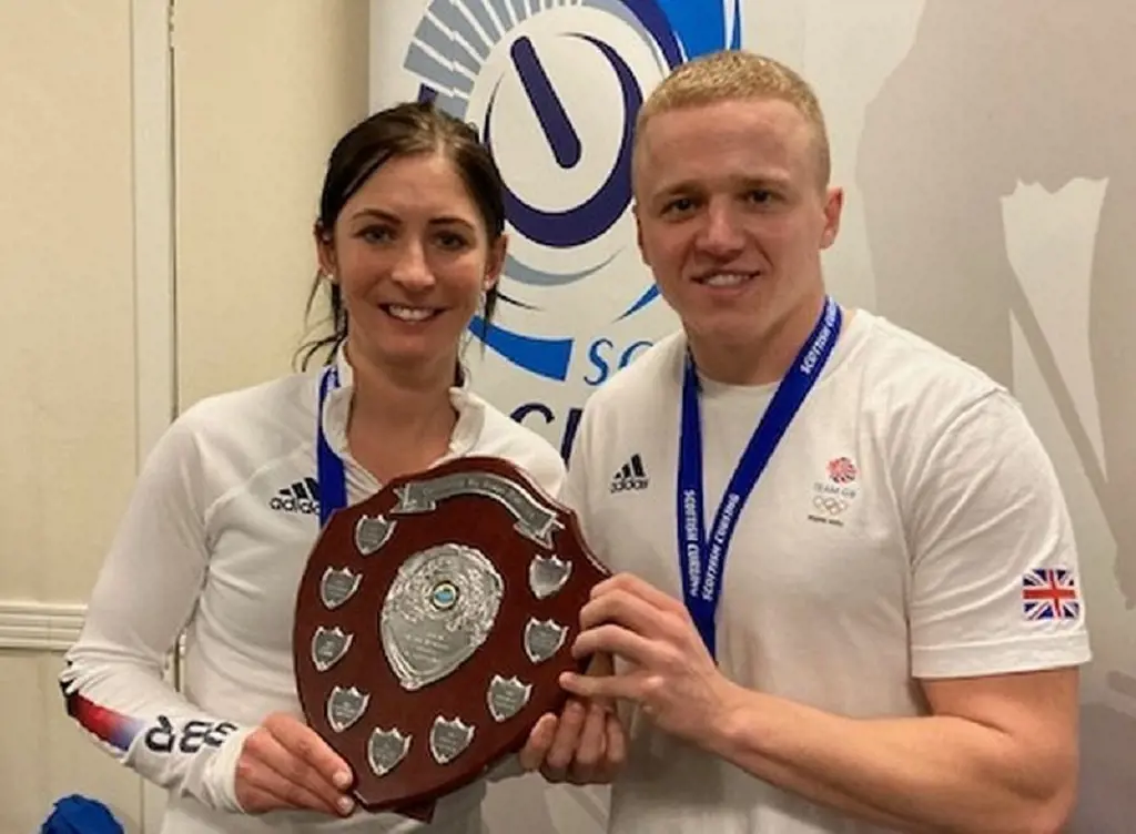 Eve Muirhead teams up with Bobby Lammie to win Scottish Mixed Doubles title