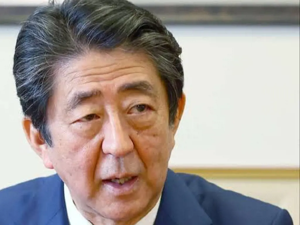 former Japanese prime minister, Shinzo Abe