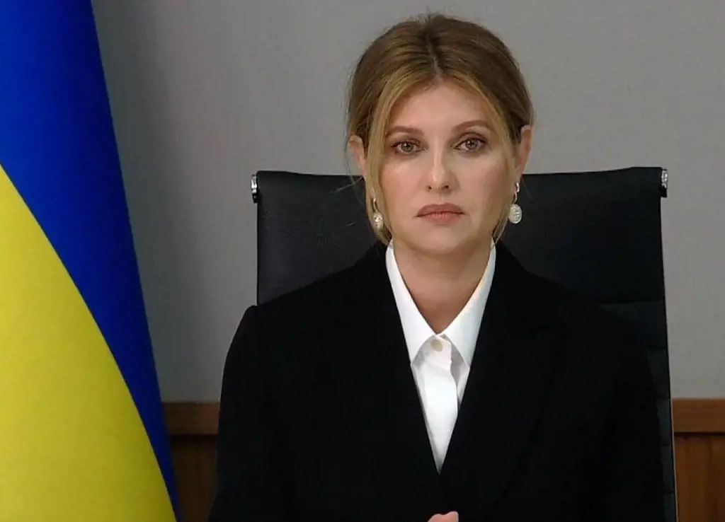 Olena Zelenska, Ukraine's first lady, said that her country could not see the end of suffering