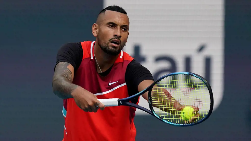 Nick Kyrgios achieved his career-high ATP singles ranking of No. 13 in the world