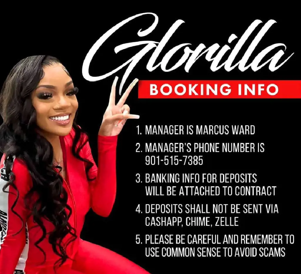 Glorilla real name Gloria Woods is in her early to mid twenties and has already achieved much fame for her hits hip-ups