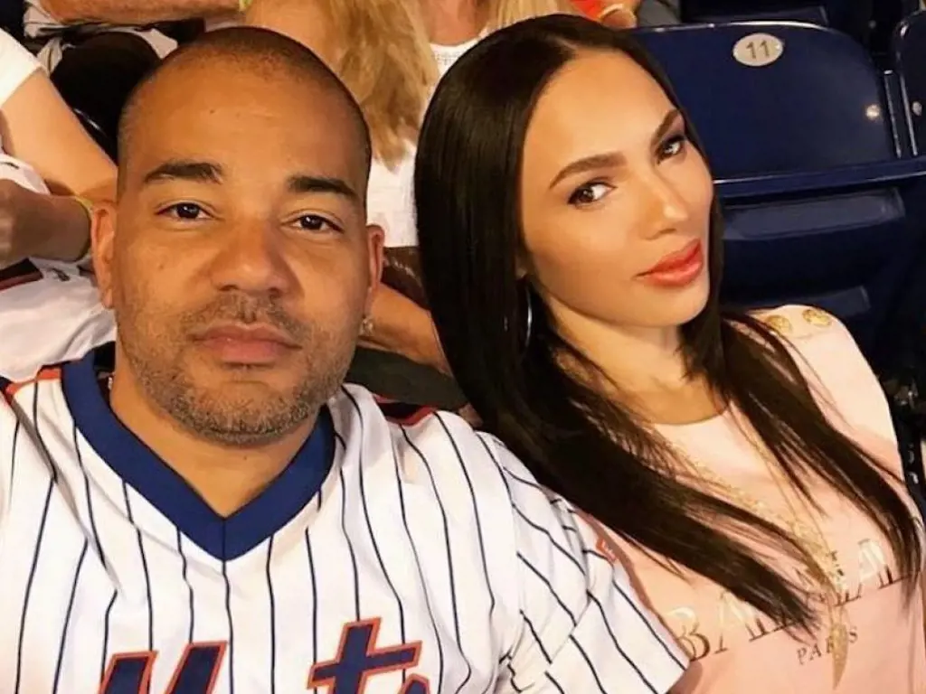DJ Envy along with his wife.